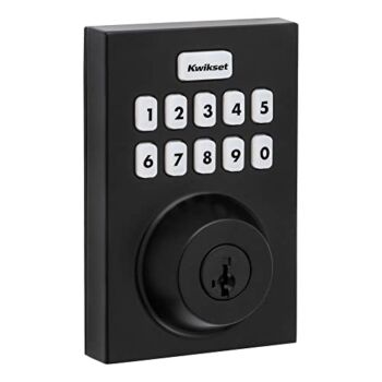 Kwikset Home Connect 620 Keypad Connected Smart Lock with Z-Wave Technology Featuring SmartKey Security in Matte Black | The Storepaperoomates Retail Market - Fast Affordable Shopping