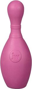 JW Pet Bouncin’ Bowlin Pin Dog Toy Assorted Bright Colors 3 Sizes