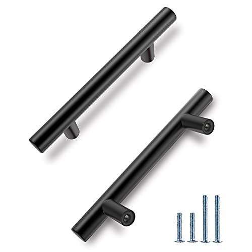 HBL’ 30 Pack | 3 Inch Center to Center Matte Black Cabinet Pulls Kitchen Cabinet Handles,Made of Stainless Steel,Ideal for Cabinet,Drawer,Cupboard and Wardrobe. | The Storepaperoomates Retail Market - Fast Affordable Shopping