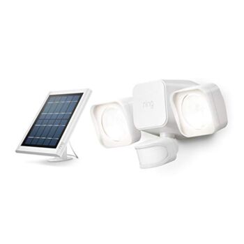 Ring Solar Floodlight — Outdoor Motion-Sensor Security Light, White (Bridge required) | The Storepaperoomates Retail Market - Fast Affordable Shopping
