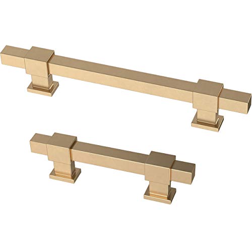 Franklin Brass Square Bar Adjustable Cabinet Pull, 1-3/8″ to 6-5/16″ (35-160mm), 5-pack, Champagne Bronze P44368-CZ-B | The Storepaperoomates Retail Market - Fast Affordable Shopping