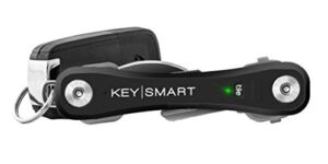 KeySmart Pro- Compact Smart Trackable Key Holder w LED Flashlight & Tile Bluetooth Key Finder Technology, EDC Key Organizer, Other Mini Tools & Accessories Christmas Gifts for Men, Husband & Dad