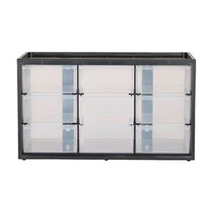 CRAFTSMAN Storage Organizer Bin System, 9 Compartment, Plastic (CMST40709)
