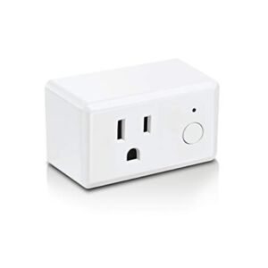 Feit Electric Indoor Smart WiFi Plug Works with Alexa and Google Home, No hub Required, 2.4 Ghz Network Only, Remote Control from Anywhere 15 Amp Smart Outlet Plug, Indoor, White