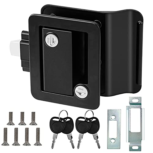 ORCISH RV Travel Trailer Entry Door Lock,RV Door Latch Replacement with Deadbolt, Zinc Alloy RV Door Lock Kit for Camper, Travel, Horse Trailer, Cargo Hauler | The Storepaperoomates Retail Market - Fast Affordable Shopping