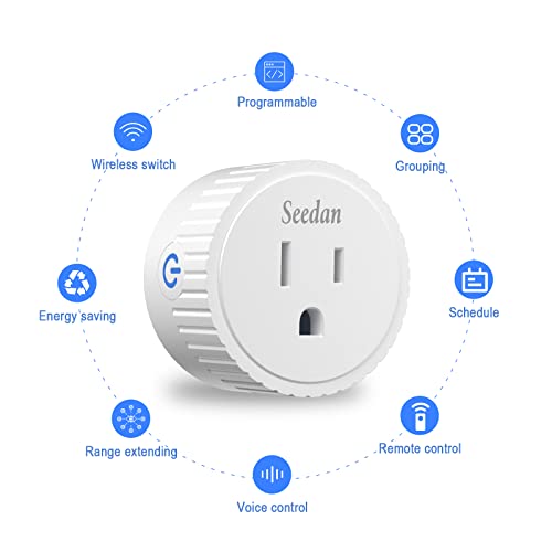 Smart Plug, Zigbee Smart Outlet Compatible with Alexa Amazon Echo Plus (2nd) SmartThings Hub and Google Home (Hub Required), Range Extender Smart Plugs, Voice Control Smart Switch (2 Pack) | The Storepaperoomates Retail Market - Fast Affordable Shopping