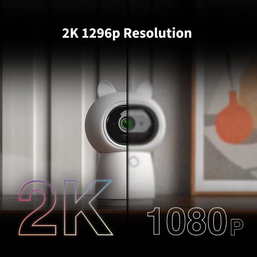 Aqara 2K Security Indoor Camera Hub G3, AI Facial and Gesture Recognition, Infrared Remote Control, 360° Viewing Angle via Pan and Tilt, Works with HomeKit Secure Video, Alexa, Google Assistant, IFTTT | The Storepaperoomates Retail Market - Fast Affordable Shopping