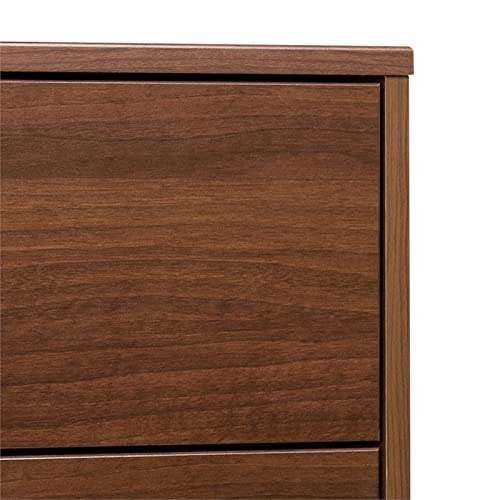 Prepac Milo Mid Century Modern Tall Chest, 6-Drawer, Cherry | The Storepaperoomates Retail Market - Fast Affordable Shopping