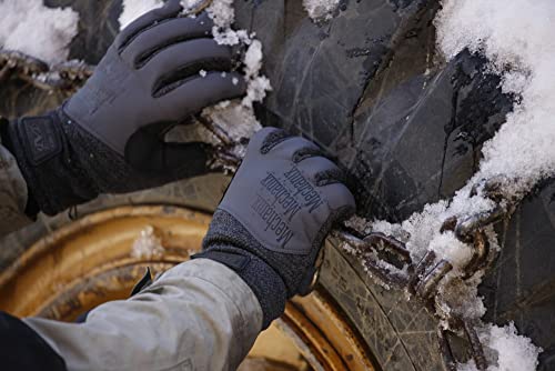 Winter Work Gloves for Men by Mechanix Wear: Winter Fleece – Touchscreen, Insulated with 3M Thinsulate (Large, Black/Grey) | The Storepaperoomates Retail Market - Fast Affordable Shopping