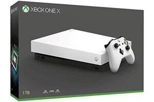 Microsoft Xbox One X Console w/ Accessories, 1TB HDD – White