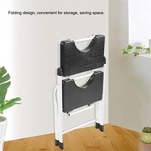 Lightweight Foldable Portable Ladder 2/3 Step Ladder Folding Ladder Multifunctional Safety Step Ladder Durable with Handgrip Anti-Slip Sturdy and Wide Pedal Step Stool Steel 330lbs Stepladder ( Color | The Storepaperoomates Retail Market - Fast Affordable Shopping