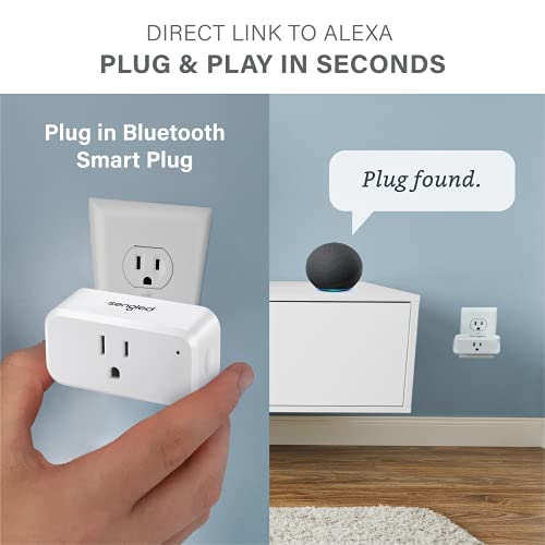 Sengled Smart Plug Works with Alexa, Amazon Smart Plug Bluetooth Mesh, Alexa Plug Smart Outlet Remote Control, 15A Smart Socket, 1800W, Timer & Schedule, FCC Certified, No Hub Required, 4 Pack | The Storepaperoomates Retail Market - Fast Affordable Shopping