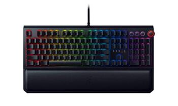 Razer BlackWidow Elite Mechanical Gaming Keyboard: Yellow Mechanical Switches – Linear & Silent – Chroma RGB Lighting – Magnetic Wrist Rest – Dedicated Media Keys & Dial – USB Passthrough | The Storepaperoomates Retail Market - Fast Affordable Shopping