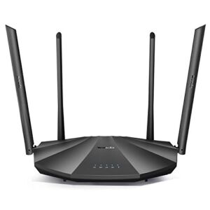 Tenda AC2100 Smart WiFi Router AC19 – Dual Band Gigabit Wireless (up to 2033 Mbps) Internet Router for Home | 4 LAN Ports+1 USB Port | 4X4 MU-MIMO Technology | Parental Control Compatible with Alexa