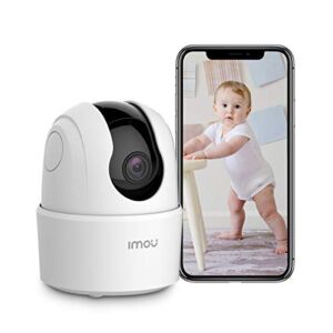 Indoor Security Camera 1080p WiFi Camera (2.4G Only) 360 Degree Home Camera with App, Night Vision, 2-Way Audio, Human Detection, Motion Tracking, Sound Detection, Local & Cloud Storage, Imou