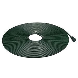 Amazon Basics 100-Foot 3-Prong Vinyl Indoor/Outdoor Extension Cord – 10 Amps, 1250 Watts, 125 VAC, Green