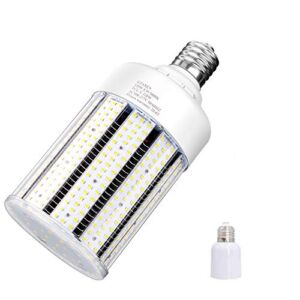 100W LED Corn Cob Light Bulb,Replace for 400 Watt Metal Halide HPS CFL HID lamp,5000K E39 Mogul Base,for Commercial and Industrial Lighting Bay Light Fixture Warehouse Workshop Gyms