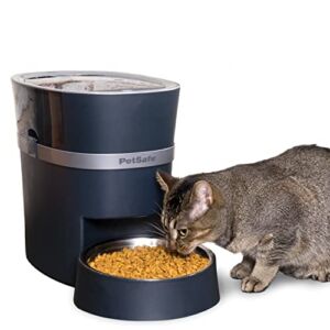 PetSafe Smart Feed Automatic Cat Feeder & Automatic Dog Feeder – 6L/24 Cup, Dry Food Dispenser, Slow Feeder, Programmable Meals & Portions, Pet Feeder – Alexa, Amazon Dash, Apple & Android Compatible