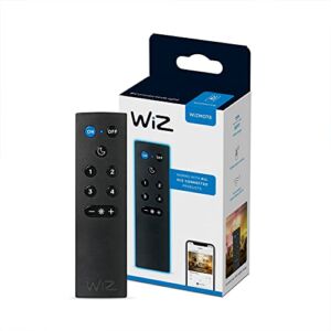 WiZ Connected 2.4Ghz WiFi Remote, Compatible with WiZ Lights, Compatible with Alexa and Google Home Assistant, White