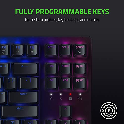 Razer BlackWidow V3 Tenkeyless TKL Mechanical Gaming Keyboard: Green Mechanical Switches – Tactile & Clicky – Chroma RGB Lighting – Compact Form Factor – Programmable Macros | The Storepaperoomates Retail Market - Fast Affordable Shopping