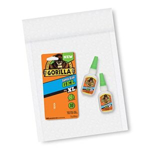 Gorilla Super Glue Gel XL, 25 Gram, Clear, (Pack of 2)