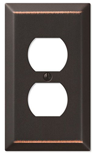 Amerelle 163DDB Century Wallplate, 1 Duplex, Steel, Aged Bronze, 1-Pack | The Storepaperoomates Retail Market - Fast Affordable Shopping