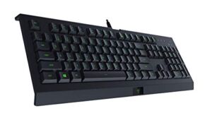 Razer Cynosa Lite Gaming Keyboard: Customizable Single Zone Chroma RGB Lighting – Spill-Resistant Design – Programmable Macro Functionality – Quiet & Cushioned