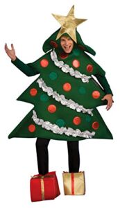 Rubie’s mens Christmas Tree With Present Shoe Covers Adult Sized Costumes, As Shown, Standard US