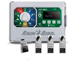 Rain-Bird Controller Indoor Outdoor Lawn Irrigation Sprinkler Timer ESPME3 (+ WiFi + 3 Modules)