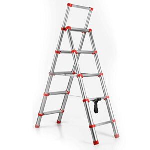NEOCHY Lightweight Foldable Portable Telescoping Ladders Telescopic Ladder Step Ladder Retractable Aluminum Alloy Ladder Multi-Position Adjustable and Folding Ladder A-Frame Ladders