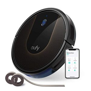 Eufy BoostIQ RoboVac 30C, Robot Vacuum Cleaner, Wi-Fi, Super-Thin, 1500Pa Strong Suction, Boundary Strips Included, Self-Charging Robotic Vacuum Cleaner (Renewed)