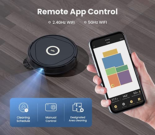 Trifo Robot Vacuum with 4000Pa Suction, Visual SLAM Navigation, Multi-Level Mapping, Wi-Fi Compatible with Alexa, Robotic Vacuum Good for Pet Hair, Carpet and Hard Floors (Pet Version) | The Storepaperoomates Retail Market - Fast Affordable Shopping