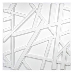 Art3d A10045 3D Wall Panels, White