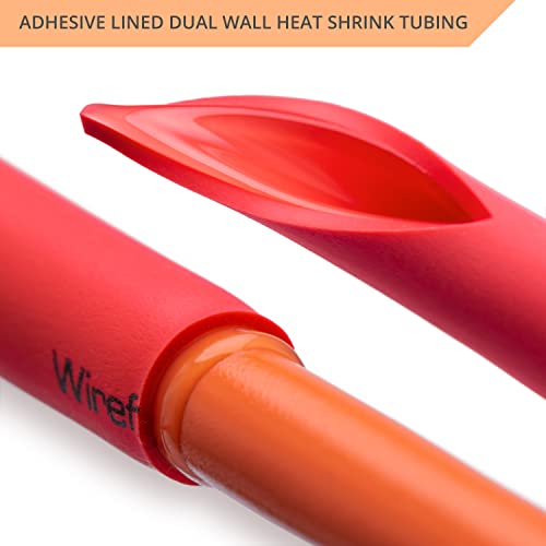 Wirefy 190 PCS Heat Shrink Tubing Kit – 4:1 Dual Wall Tube – Adhesive Lined – Marine Shrink Tubing – Black, Red | The Storepaperoomates Retail Market - Fast Affordable Shopping