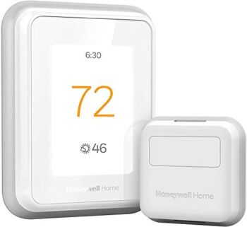 Honeywell Home RCHT9610WFSW2003 RCHT9610WFSW T9 WiFi Thermostat with 1 Smart Room Sensor, Touchscreen Display, Alexa and Google Assist (Renewed) | The Storepaperoomates Retail Market - Fast Affordable Shopping