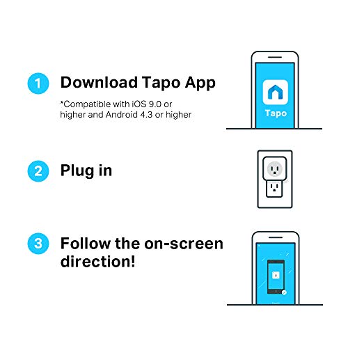 TP-Link Tapo Smart Plug Mini, Smart Home Wifi Outlet Works with Alexa Echo & Google Home, No Hub Required, Remote Control Your Home Appliances from Anywhere, New Tapo APP Needed (P100) | The Storepaperoomates Retail Market - Fast Affordable Shopping