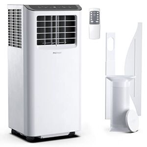 Pro Breeze Smart Air Conditioner Portable 10,000 BTU – 1130W Portable Air Conditioner with 4-in-1 Function, 300 Sq Ft Coverage, 24 Hour Timer & Window Venting Kit Included – AC Unit with Wifi & App