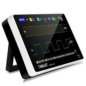 YEAPOOK ADS1013D Handheld Digital Tablet oscilloscope Portable Storage Oscilloscope Kit with 2 Channels, 100Mhz Bandwidth, 1GSa/s Sampling Rate 7″ TFT LCD Touch Screen (ADS1013D Plus)