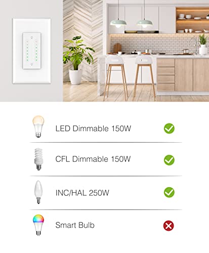 Beantech SW7 Dimmer Switch, White | The Storepaperoomates Retail Market - Fast Affordable Shopping