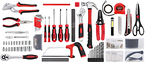 KingTool 325 Piece Home Repair Tool Kit, General Home/Auto Repair Tool Set, Toolbox Storage Case with Drawer, General Household Tool Kit – Perfect for Homeowner, Diyer, Handyman | The Storepaperoomates Retail Market - Fast Affordable Shopping
