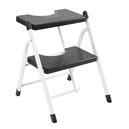 Lightweight Foldable Portable Ladder 2/3 Step Ladder Folding Ladder Multifunctional Safety Step Ladder Durable with Handgrip Anti-Slip Sturdy and Wide Pedal Step Stool Steel 330lbs Stepladder ( Color | The Storepaperoomates Retail Market - Fast Affordable Shopping
