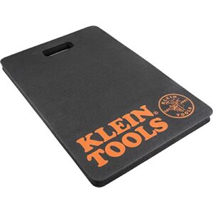 Klein Tools 60135 Kneeling Pads, Adult Mens Soft Thick Closed Cell Soft Foam Professional Tradesman Pro Pads with Handle