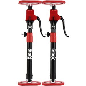 XINQIAO Third Hand Tool 3rd Hand Support System, Premium Steel Support Rod with 154 LB Capacity for Cabinet Jack, Drywall Jack& Cargo Bars, 18.5 IN-29.5 IN Long, 2 PC