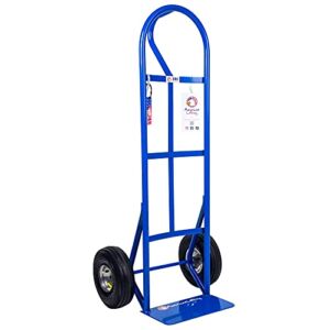 American Lifting P Handle Super Steel 800 lb. Hand Truck with 10″ x 3 1/2″ Pneumatic Wheels