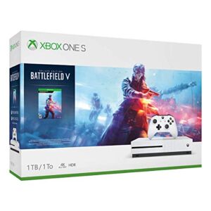 Xbox One S 1TB Console – Battlefield V Bundle (Renewed)