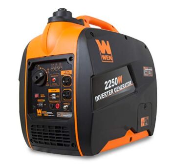 WEN 56225i 2250-Watt Gas Powered Portable Inverter Generator with Fuel Shut-Off, CARB Compliant , Black | The Storepaperoomates Retail Market - Fast Affordable Shopping