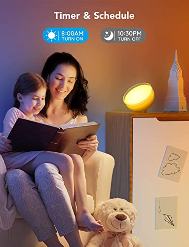 Govee Smart Table Lamp, Dimmable Bluetooth LED Table Lamp with RGBWW, Portable Rechargeable Battery Lamp with App Control, LED Beside Lamp for Bedroom Living Room (Doesn’t Support WiFi or Alexa) | The Storepaperoomates Retail Market - Fast Affordable Shopping