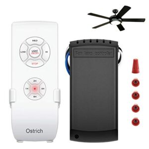 Ceiling Fan Remote Control Kit, WI-FI Smart Fan Control Timing Wireless Control with Amazon Alexa