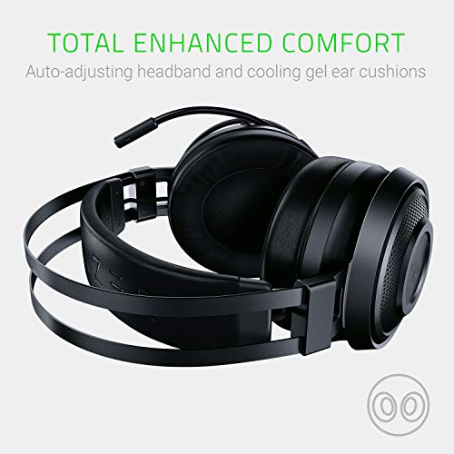 Razer Nari Essential Wireless 7.1 Surround Sound Gaming Headset: THX Spatial Audio – Auto-Adjust Headband & Swivel Cups – Auto-Adjust – Flip Mic – for PC, PS4, PS5 Only – Black | The Storepaperoomates Retail Market - Fast Affordable Shopping