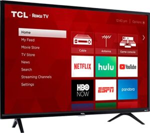 TCL 40S325 40 Inch 1080p Smart LED Roku TV (2019) (Renewed)